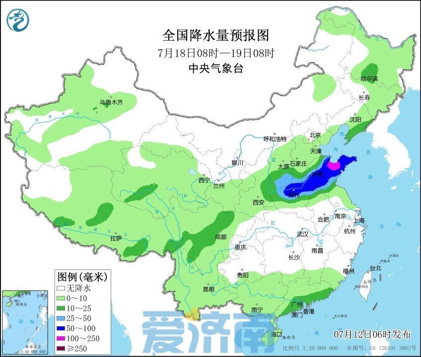 雨水延后！周末两天济南多有局地雷阵雨，阵风可达7～8级