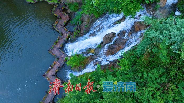 一年四季 泉在济南丨层林叠翠云雾绕，雨后九如山美若仙境