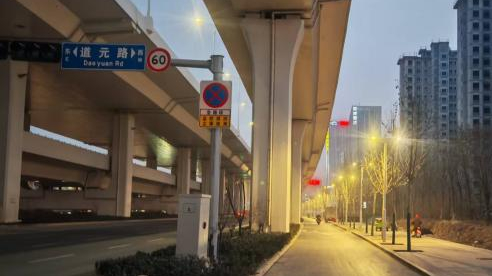 点亮黄河动脉 济南黄河公路大桥扩建配套照明工程稳步推进