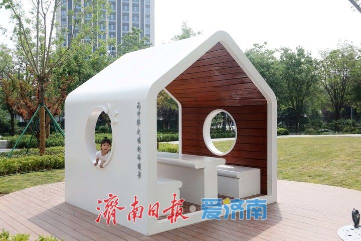 绿色生态 开放共享 济南再添一处街头公园