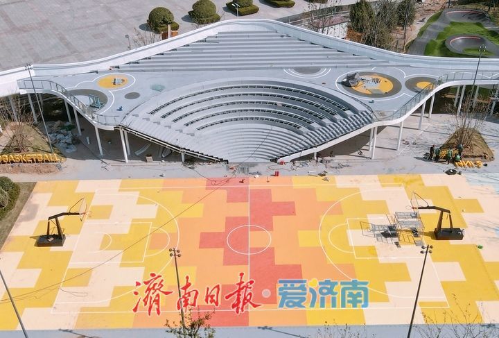 项目强省会｜打造“城市活力客厅”，济南国际会展中心前广场华丽转身
