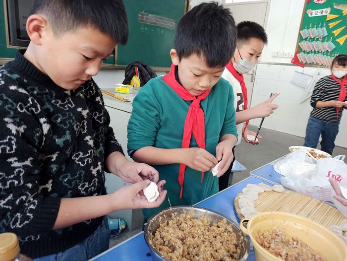 起步区大庄小学：在家也可享受食育之美