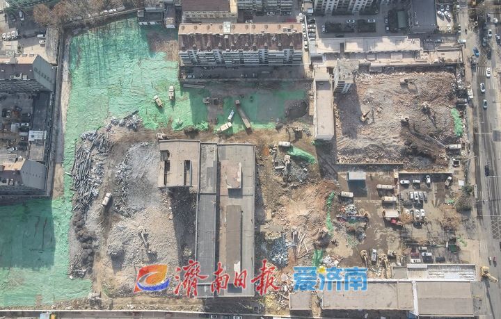 济南明湖热电厂片区拆除工作进展顺利