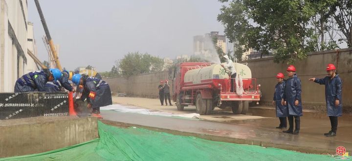 章丘区住建局质安中心组织举办2025年度建筑施工领域应急演练活动