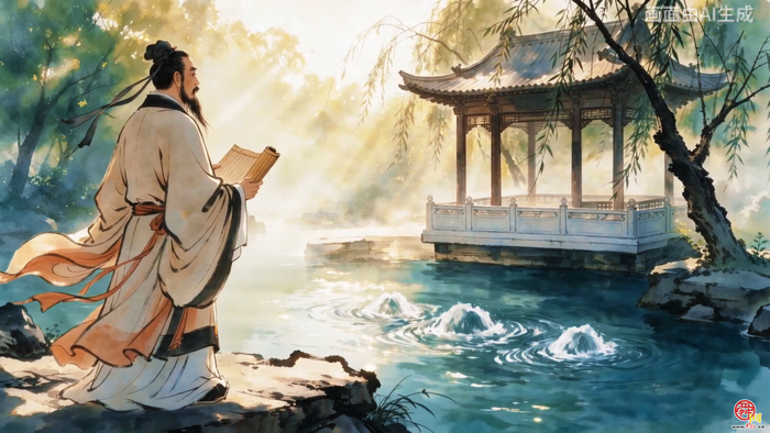 水墨丹青济南府