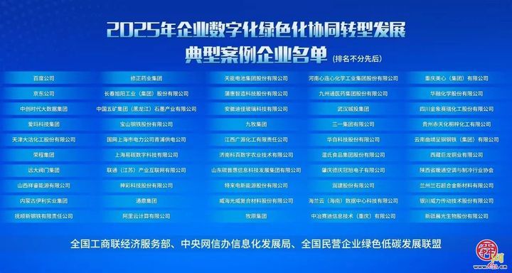 2025全国民营企业数字化绿色化协同转型暨国企民企协同助推山东高质量发展大会在济南举行