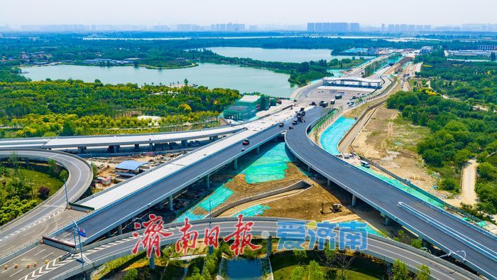 抢抓春季施工黄金期，济南黄岗路黄河隧道北岸施工提速冲刺