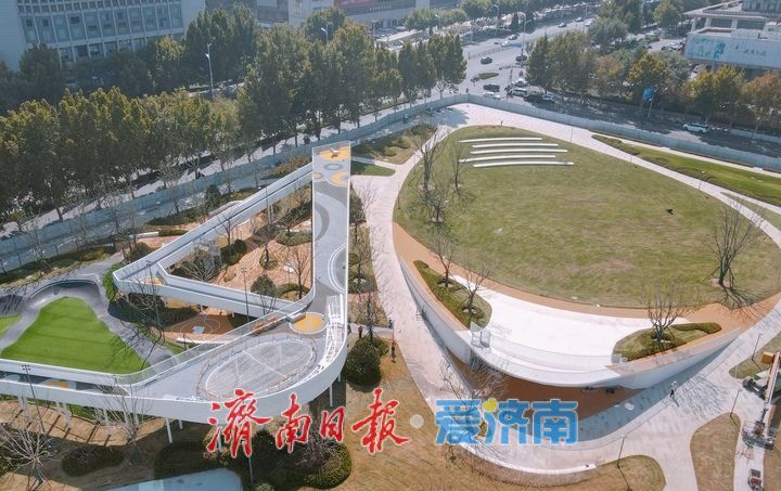 项目强省会｜打造“城市活力客厅”，济南国际会展中心前广场华丽转身
