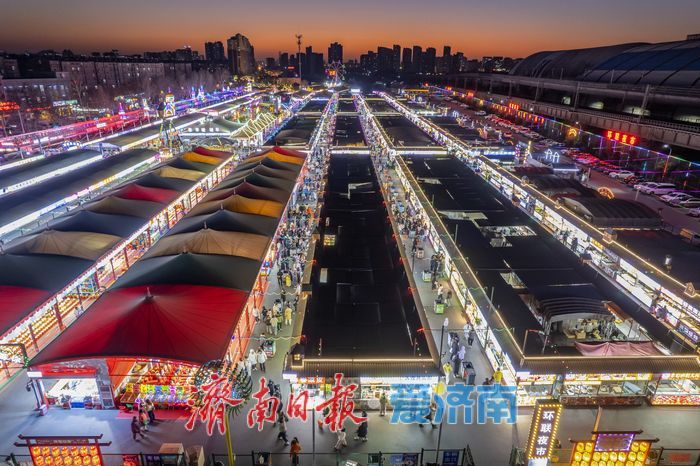 一年四季 泉在济南丨活力泉城，烟火冬夜