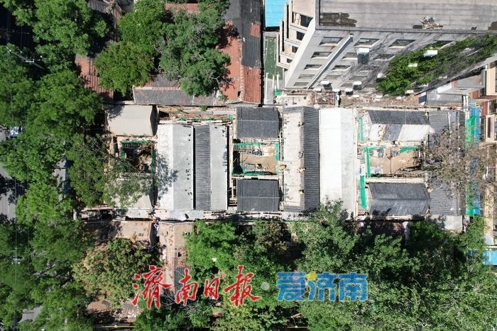 济南百年建德里修缮推进 让商埠记忆“活”起来