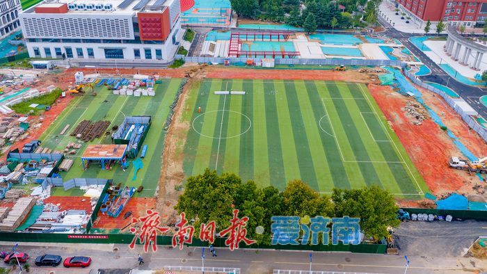 项目强省会｜扩容提质筑新校！济南高新区实验中学三期扩建项目有序推进