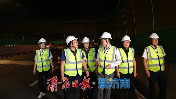 济南两条高架路完成31公里“光明升级”，照度提升50%