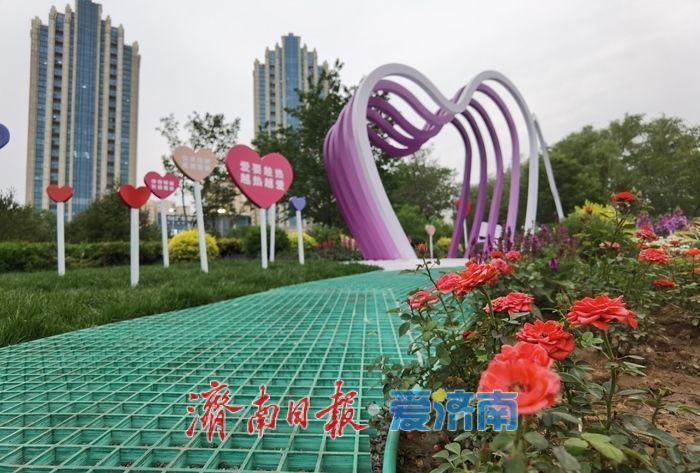 一年四季 泉在济南丨顺河西街街角公园惊艳亮相，暖心设计点亮城市微空间