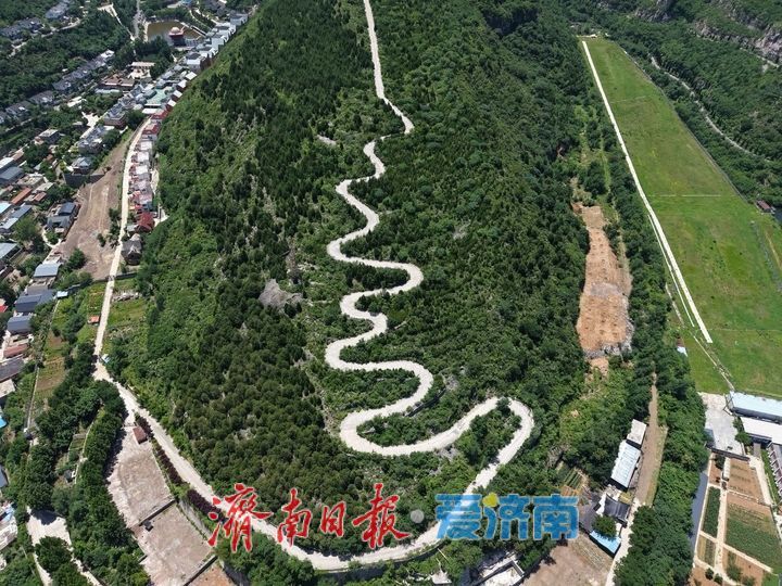 俯瞰“济南小阿勒泰” 生态宜居 风景独秀