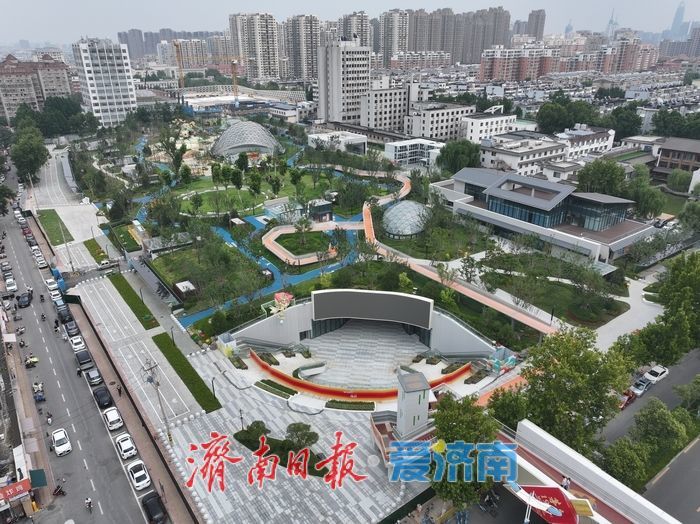 全方位打造友好型城市绿洲，全新升级的济南槐苑公园即将开放