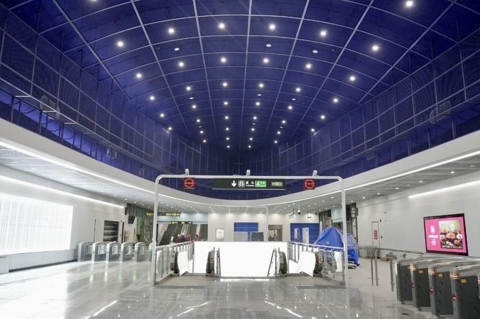 济南地铁4、8号线和6号线东段车站实景图又“上新”