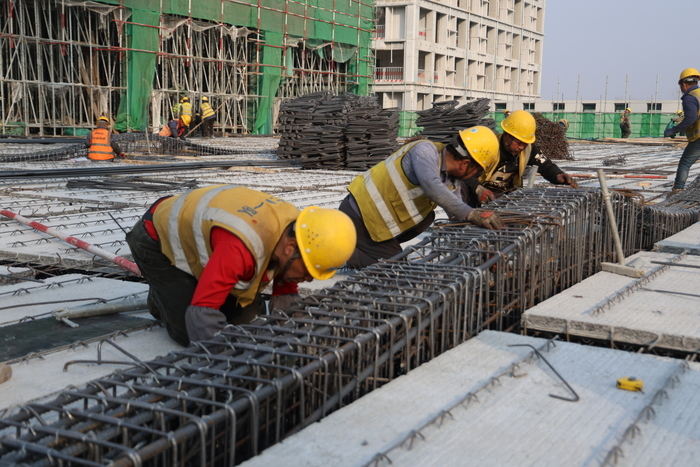 年味渐浓施工忙！济南医疗器械产业基地一期定制化厂房有望三季度投产