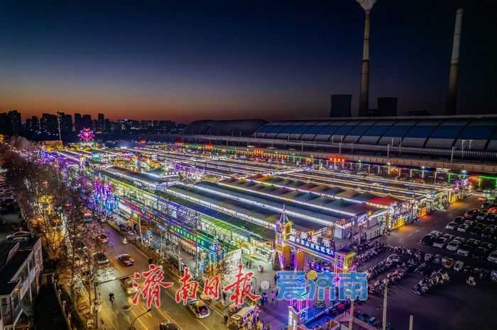 一年四季 泉在济南丨活力泉城，烟火冬夜