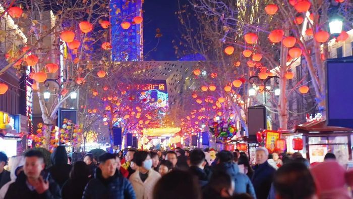 “泉”在济南过大年｜一个街区接待人次竟高达52.9万 济南春节假期“热辣滚烫”的背后