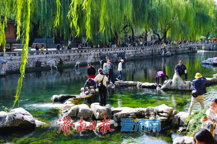一年四季 泉在济南丨天高云淡秋意浓 泉城碧水映长天