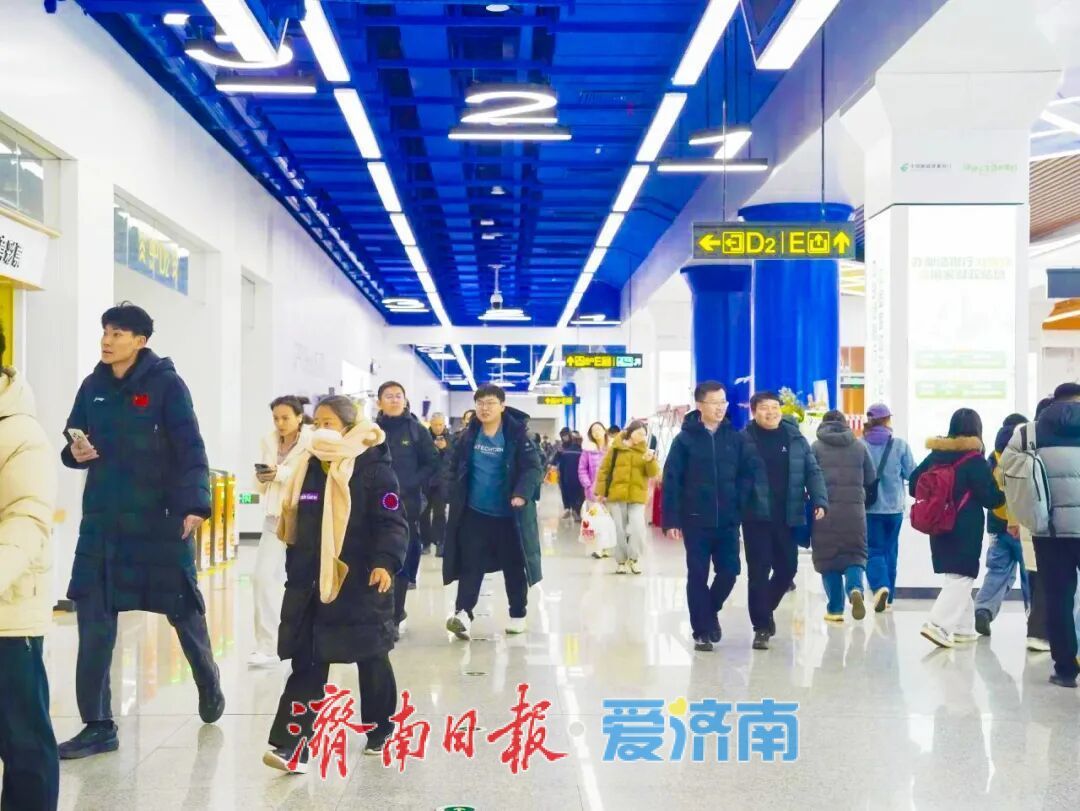 同比增长165.24%，济南地铁春运答卷出炉！