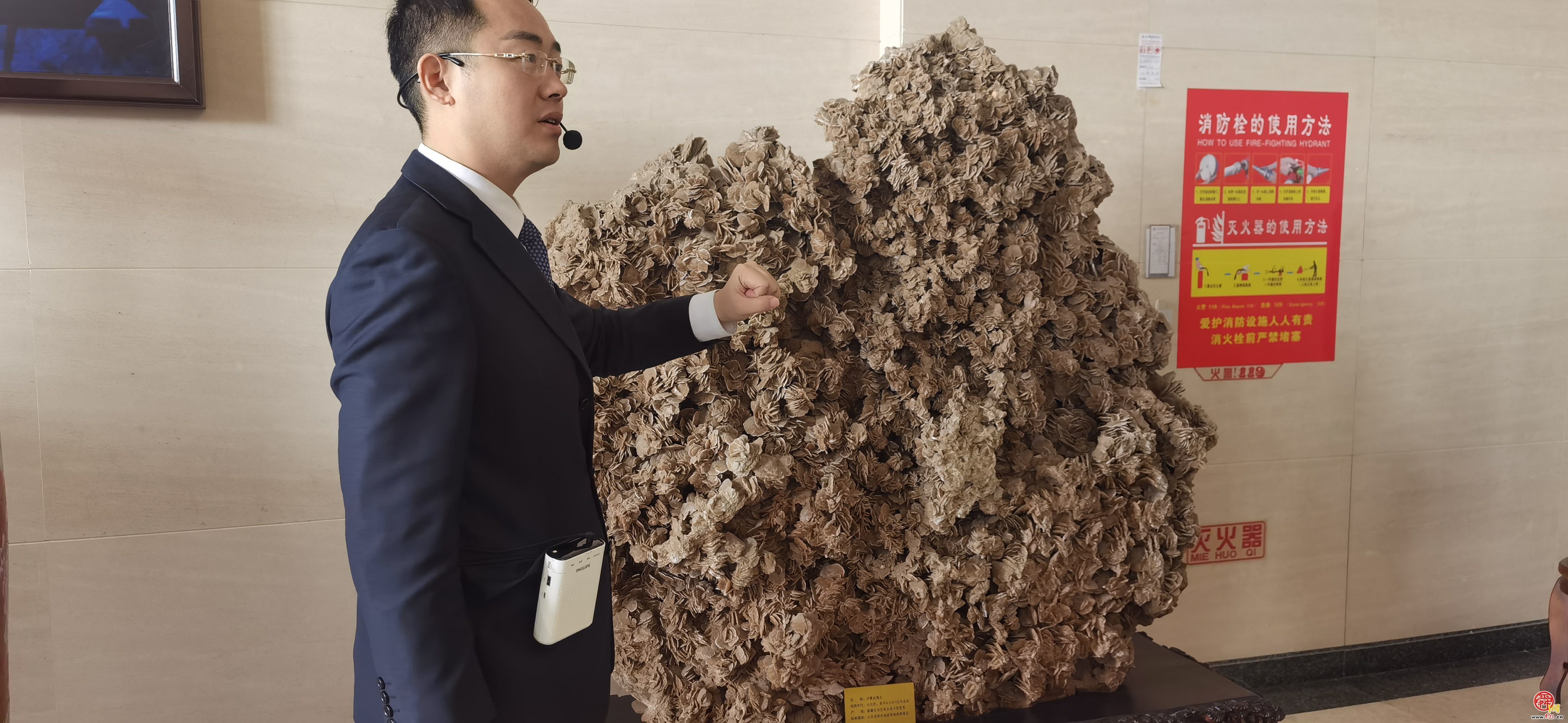 在这里“穿越”亿万年前 走进山东探矿博物馆