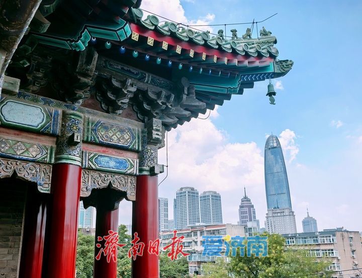 登阁远眺倚“古”望“今”！山东古建筑博物馆核心景观“辰光阁”正式对外开放