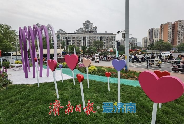 一年四季 泉在济南丨顺河西街街角公园惊艳亮相，暖心设计点亮城市微空间