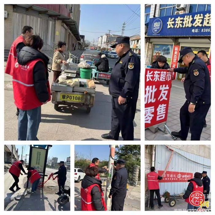 普集街道精细化管理 ：城管小路长 街道大管家