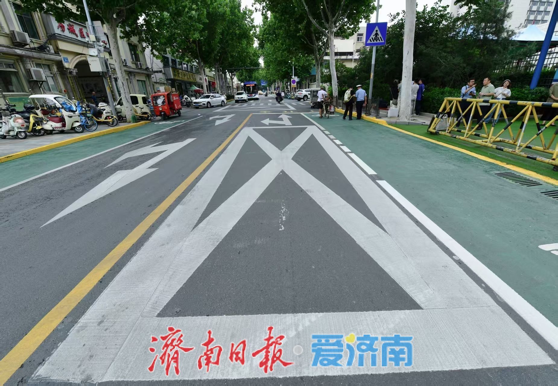 洪家楼南路道路提升工程顺利完工，便民焕新获市民点赞