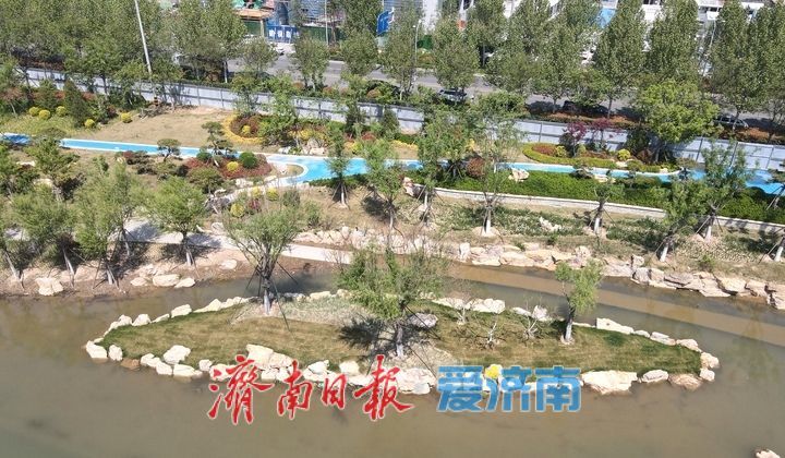 河底开挖绿化两岸，北太平河变身“景观河”