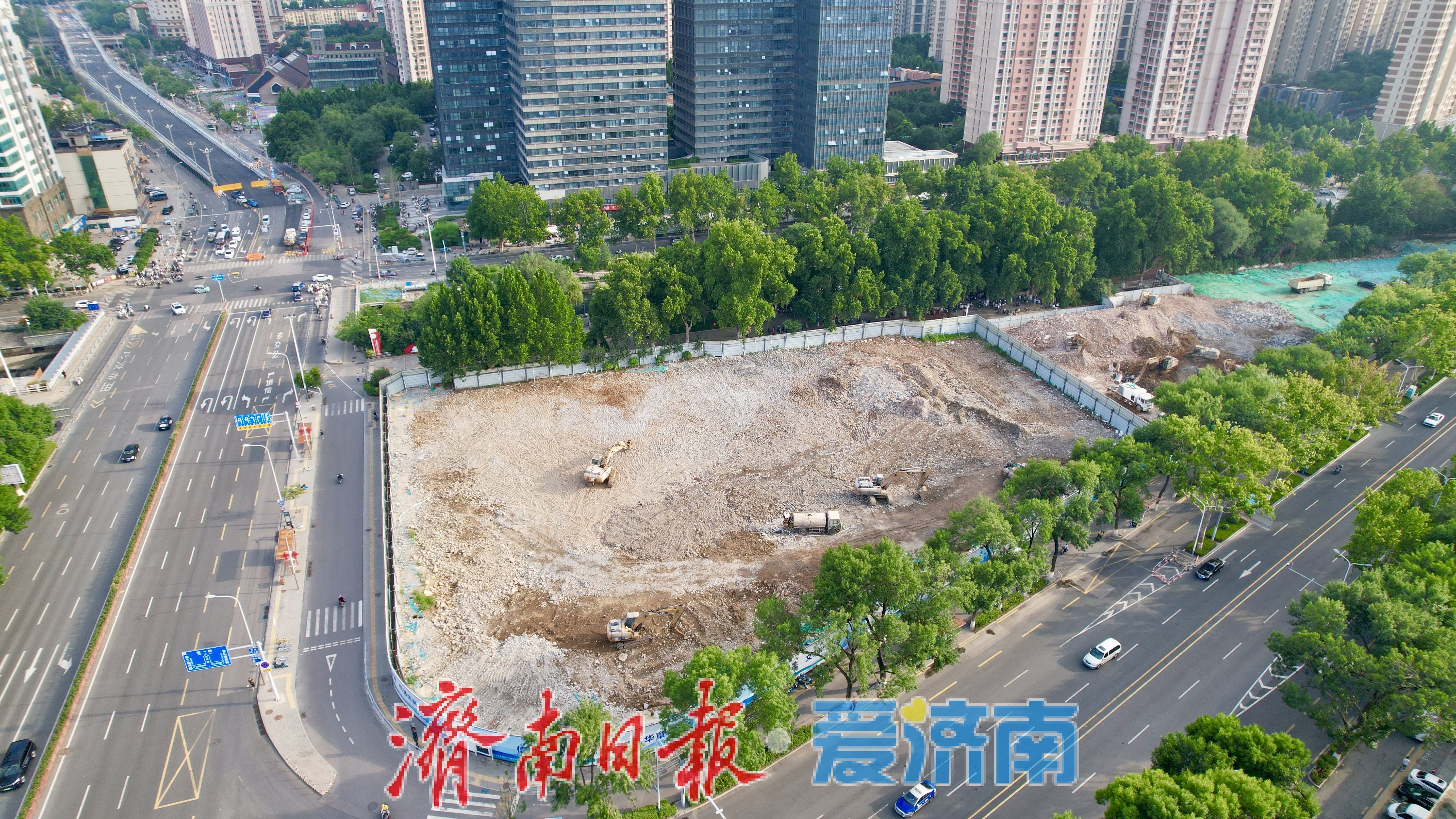项目强省会｜济南成丰桥片区更新攻坚再获突破，原天桥区体育馆拆除工程基本完工