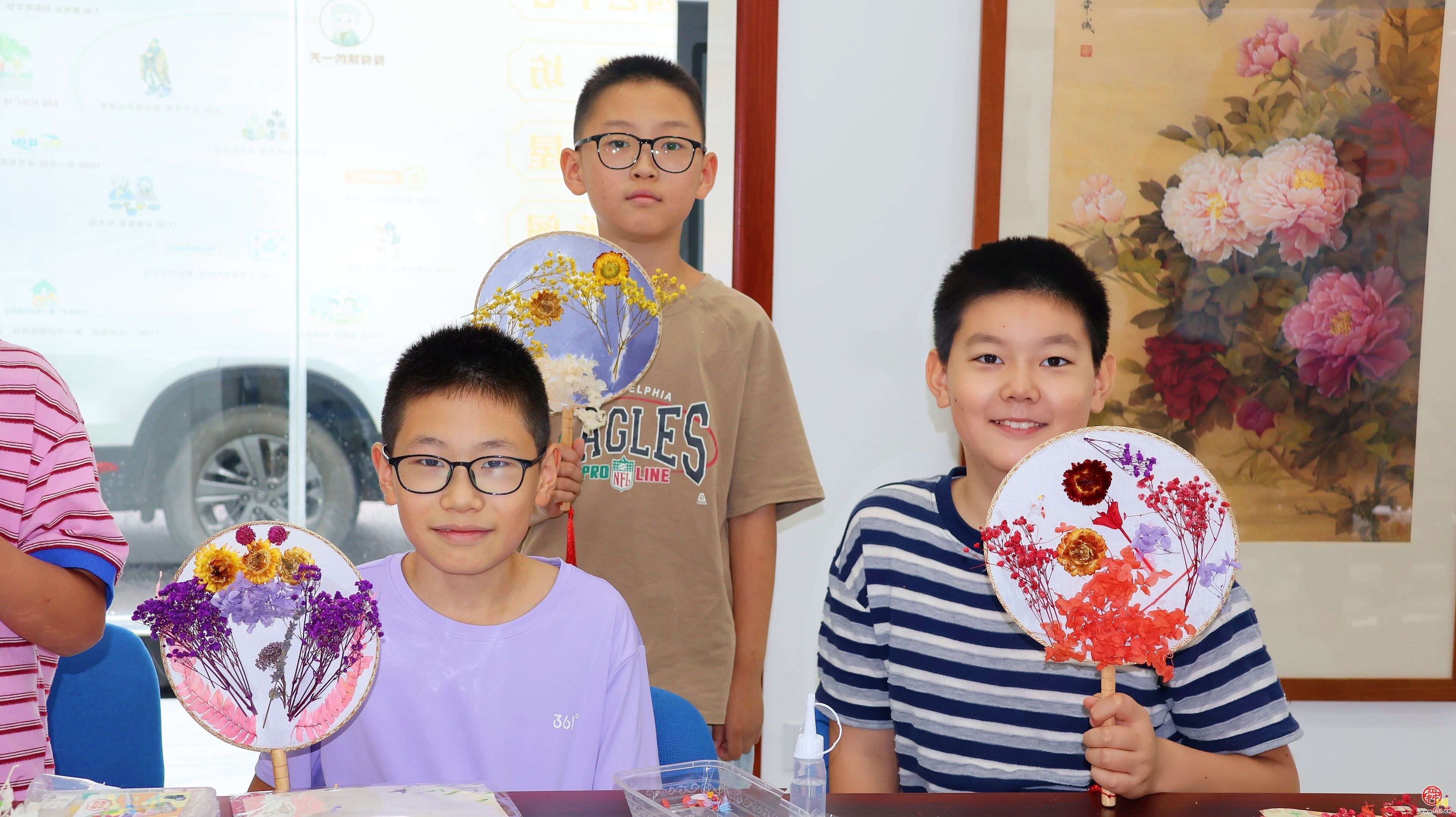 泉城大暑 “花” 样清凉 济南园·林惠民行走进舜华社区泉民园艺中心