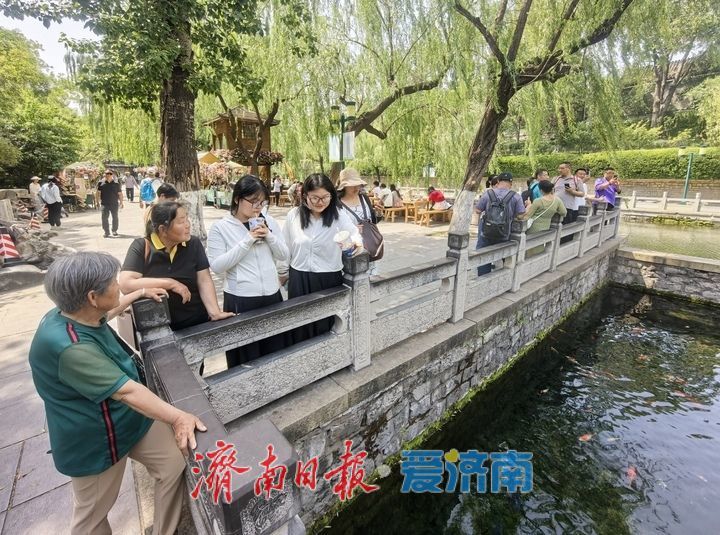 高温预警何处觅清凉，护城河畔变“天然空调房”