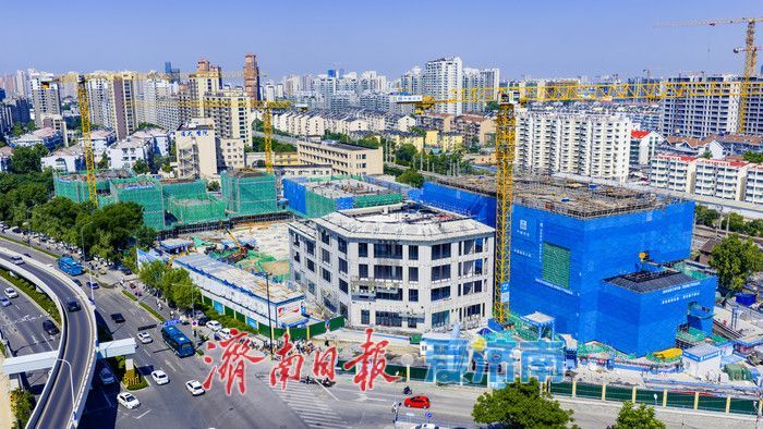 老城更新提速！济南大明湖畔角楼庄A地块项目建设成型