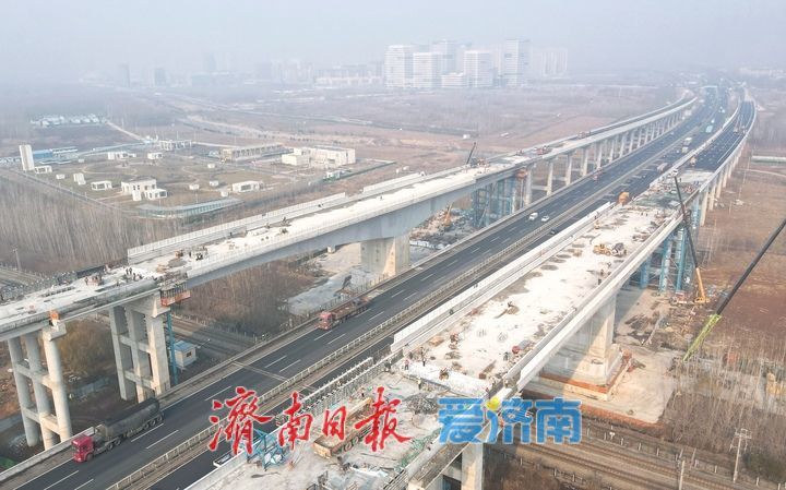京台高速齐河至济南段改扩建冲刺年底通车