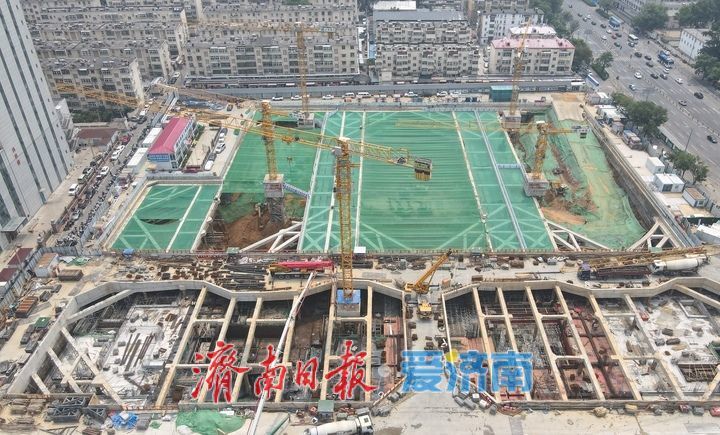 济南市立五院轨道交通TOD综合体项目打造立体化城市新地标