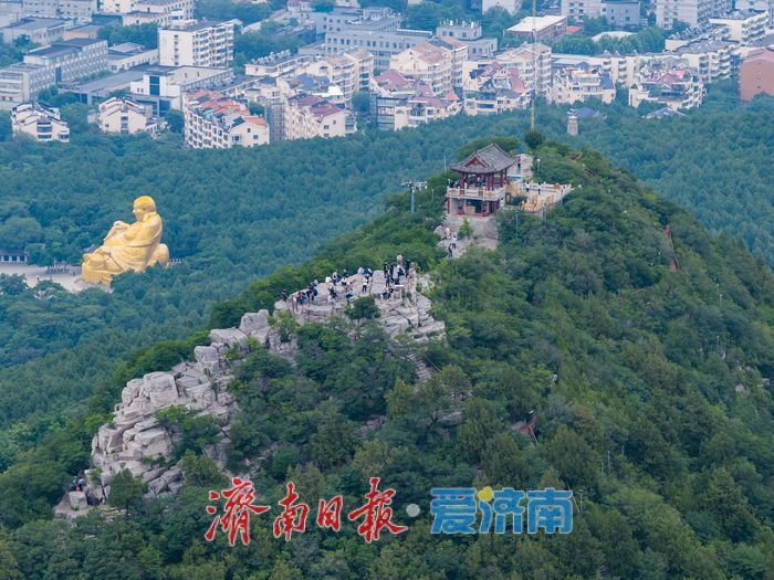 千佛山巅的“城市切片”