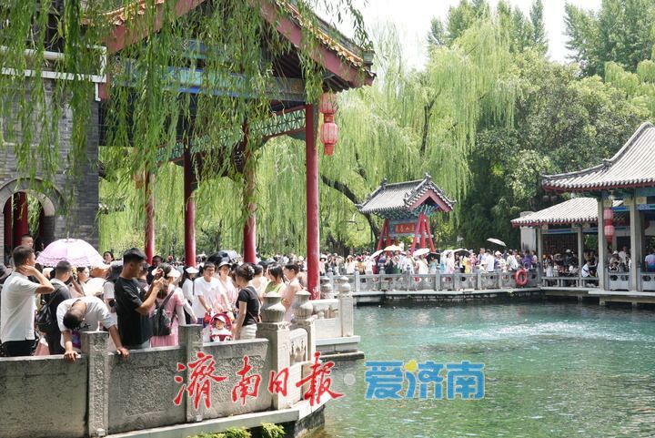 趵突泉再涨18厘米，跃居近十年地下水位历史同期第三位