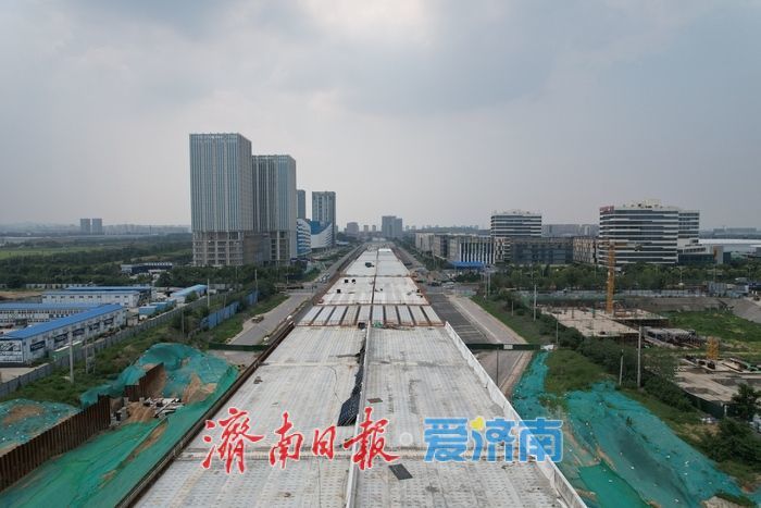 项目强省会｜工业北路快速路东延工程进展显著，部分路段雏形已现