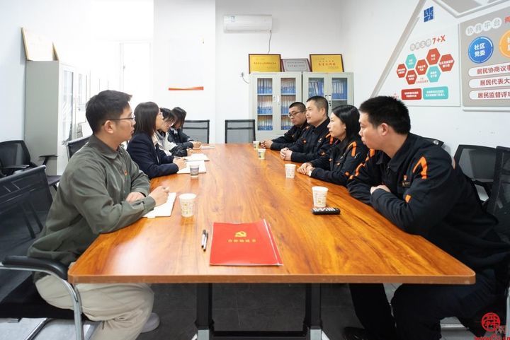 ok138cn太阳集团基层党组织开展“同心共建 携手同行”社企共建活动
