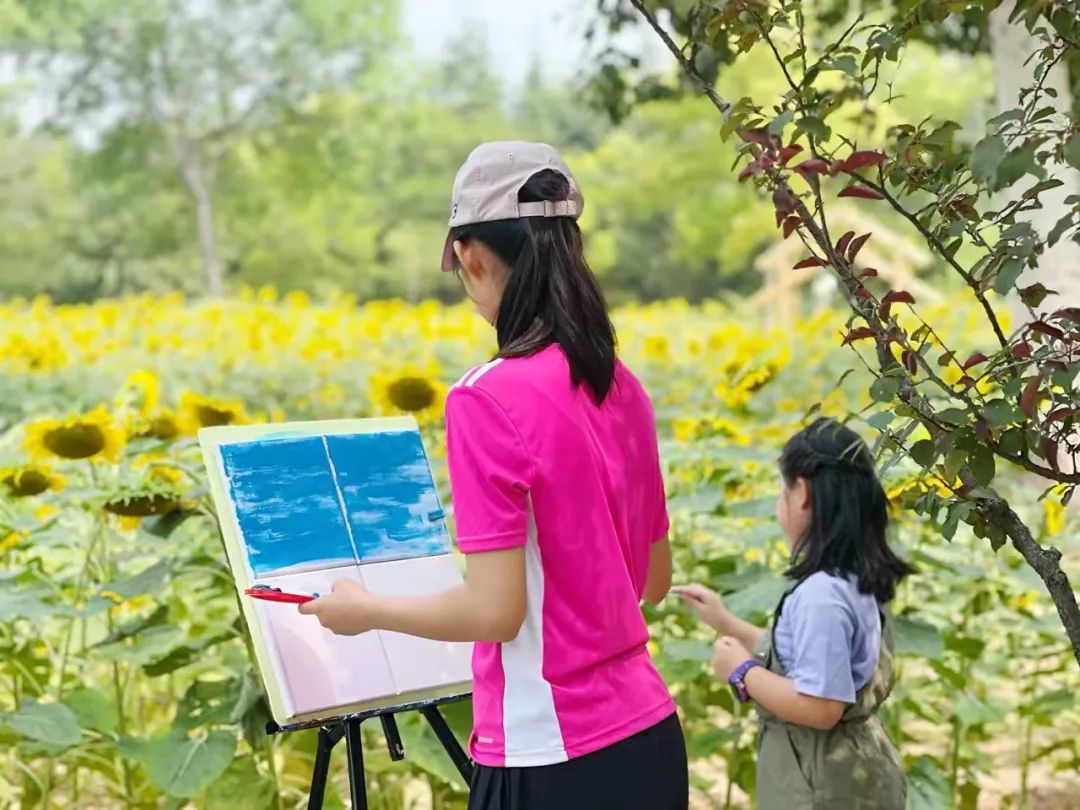 “泉”在济南过暑假