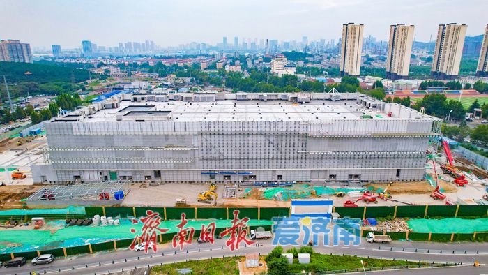 以绿色筑就高端商业 济南山姆会员商店项目建设进度超 70%
