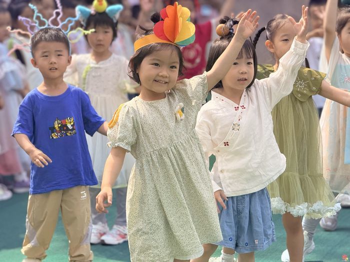法治非遗共绘童真画卷！济南高新区中垠雅苑幼儿园别样庆“六一”