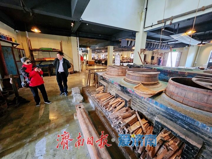 打卡明水古城孟鸿升布坊 儒商非遗织就泉城文旅新景