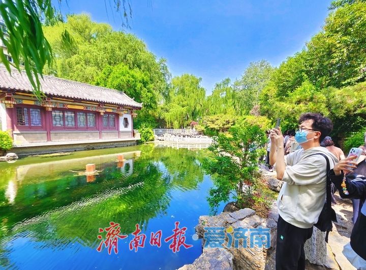 一年四季 泉在济南丨泉润园林景如画 古韵新风醉游人