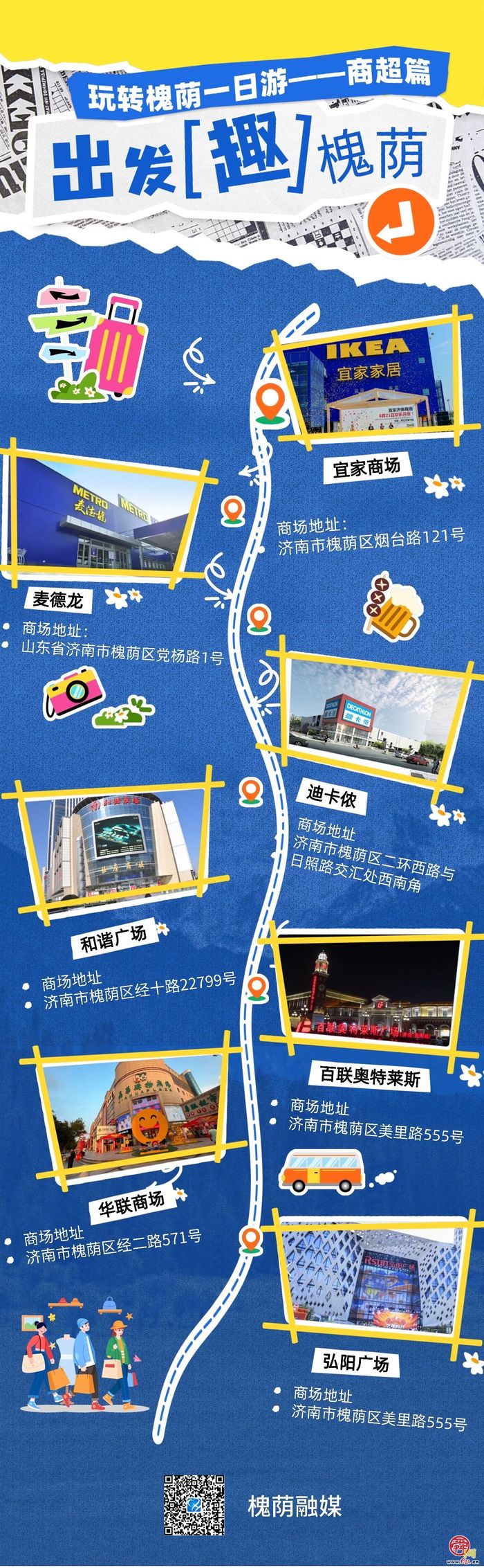 玩转槐荫一日游②｜商超篇