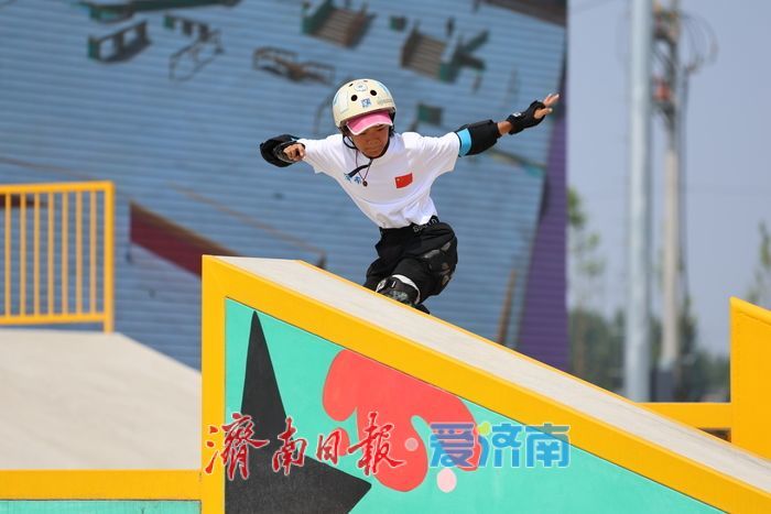 “小孩姐”领衔国际，小将闪耀省赛！济南滑板省运斩获4金5银