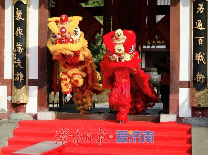 小年纳福年味渐浓，济南举行秦琼祈福文化旅游活动