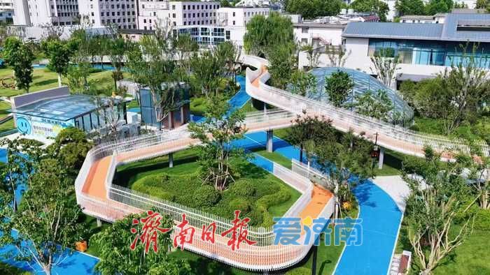 全方位打造友好型城市绿洲，全新升级的济南槐苑公园即将开放